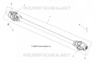 DRIVE TRAIN, PROP SHAFT, FRONT