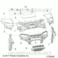 HOOD AND FRONT FACIA