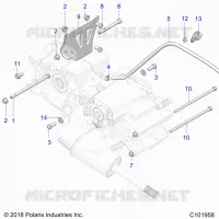 DRIVE TRAIN, MAIN GEARCASE MOUNTING