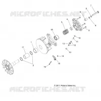 DRIVE TRAIN, PRIMARY CLUTCH