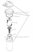 DRAIN SLT 700 B964166 AND  INTL. SLT 700 I964166 (4933923392C007)