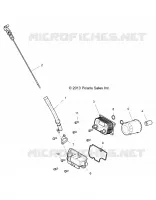 ENGINE, DIPSTICK AND OIL FILTER