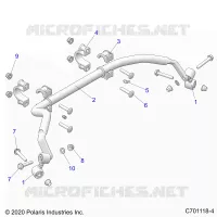 SUSPENSION, REAR STABILIZER BAR
