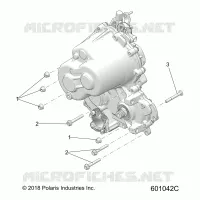 DRIVE TRAIN, GEARCASE MOUNTING