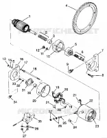 STARTING MOTOR RXL TOURING 0940869 (4925062506050A)