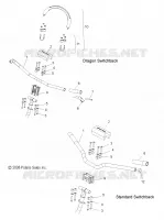 STEERING, HANDLEBAR MOUNTING