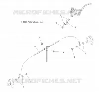 FRONT BRAKE BRAKE LINES