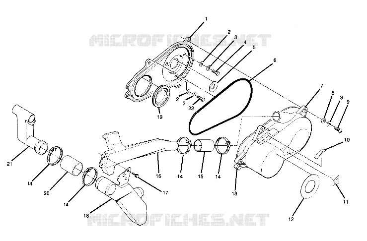 CLUTCH COVER ASSEMBLY (4914891489020A)