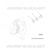 FRONT BRAKE CALIPER MOUNTING