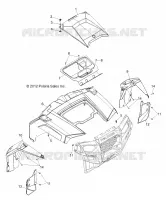 HOOD AND FRONT BODY WORK