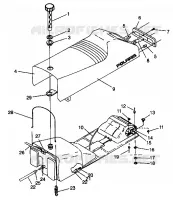 SEAT   GAS TANK ASSEMBLY 440 0942760 AND 440 SKS 0942560 (4925072507002A)
