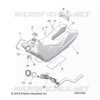 FUEL SYSTEM, FUEL TANK ASM.