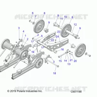 REAR SUSPENSION, ARTICULATING
