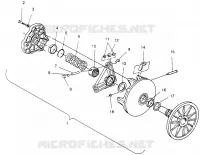 DRIVE CLUTCH ULTRA SP 0960678 AND EUROPEAN ULTRA SP E960678 (4937083708B014)