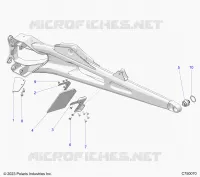 REAR SUSPENSION TRAILING ARMS