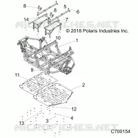 CHASSIS, MAIN FRAME AND SKID PLATES