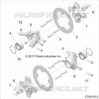 FRONT SUSPENSION CARRIER- Z21S1E99AR/BR (C700110-2)
