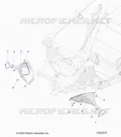 CHASSIS, TIE ROD BOOT ASM.