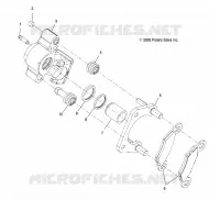 REAR BRAKE CALIPER