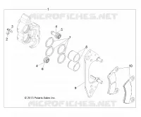FRONT BRAKE CALIPER