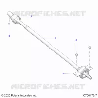 DRIVE TRAIN, REAR PROP SHAFT