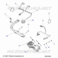 FUEL SYSTEM, RAIL, LINES AND THROTTLE BODY