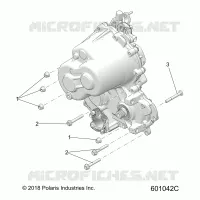 DRIVE TRAIN, GEARCASE MOUNTING