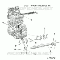 ENGINE, MOUNTING