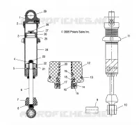 FRONT SHOCK TRACK (7042224)