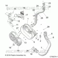 DRIVE TRAIN, CLUTCH COVER AND DUCTING