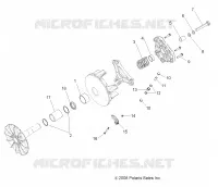 DRIVE TRAIN, PRIMARY CLUTCH