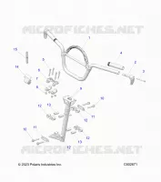 STEERING, HANDLEBAR MOUNTING