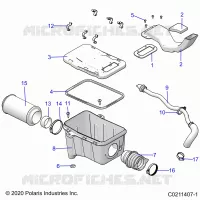 ENGINE, AIR INTAKE SYSTEM
