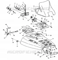 HOOD ASSEMBLY WIDETRAK LX 0942064 (49250425040005)
