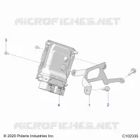 ELECTRICAL, ECU MOUNTING