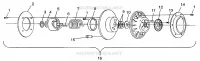 DRIVEN CLUTCH XCF 0971643 (4938613861B014)