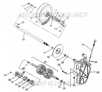 DRIVE TRAIN  TRAIL 0972761, EUROPEAN TRAIL E972761,  TRAIL TOURING 0972262 (4938313831B012)