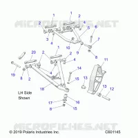 FRONT WISHBONES