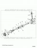 DRIVE TRAIN, FRONT GEARCASE INTERNALS
