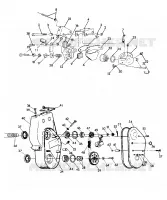 BRAKE   CHAINCASE ALL SWEDISH SNOWMOBILES LESS SUPERTRAK, WIDETRAK   LITE (4922482248001A)