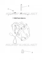 DRIVE TRAIN, FRONT GEARCASE MOUNTING