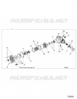 DRIVE TRAIN, FRONT GEARCASE (FROM 1/15/2019)