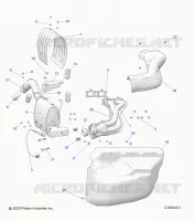 ENGINE, EXHAUST SYSTEM
