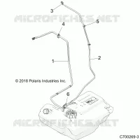 BODY, FUEL LINES, STD.