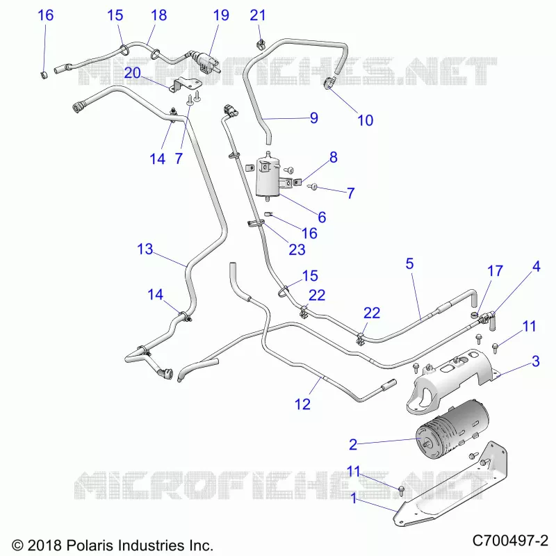 FUEL SYSTEM, LINES, EVAP
