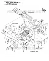 ENGINE AND MUFFLER MOUNTING (4911991199008A)