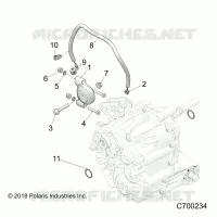 DRIVE TRAIN, MAIN GEARCASE MOUNTING