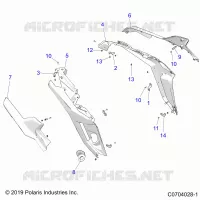 REAR BODYWORK FENDERS