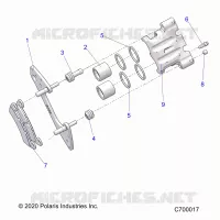 FRONT BRAKE CALIPER