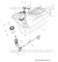 FUEL SYSTEM, FUEL TANK ASM.